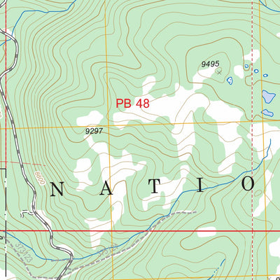 Spanish Point, WY FSTopo Legacy Preview 2