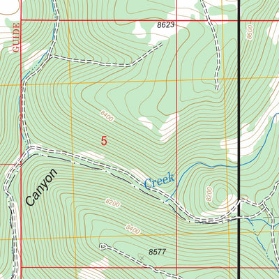 Spanish Point, WY FSTopo Legacy Preview 3