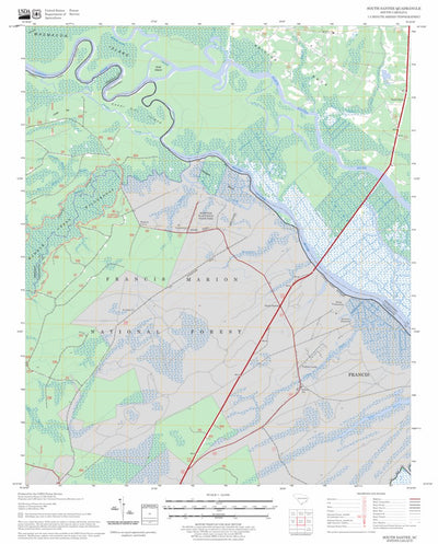 South Santee, SC FSTopo Legacy Preview 1