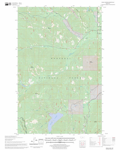 Spar Lake, MT FSTopo Legacy Preview 1