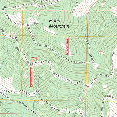 Spar Lake, MT FSTopo Legacy Preview 3