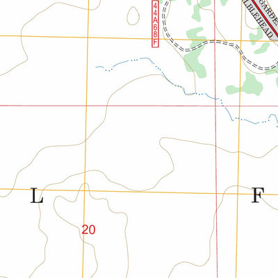 Spaulding Butte, CA FSTopo Legacy Preview 2