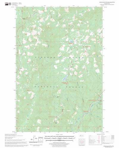 Spencer Butte, WA FSTopo Legacy Preview 1