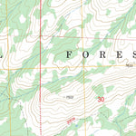 Spicer Meadow Reservoir, CA FSTopo Legacy Preview 2