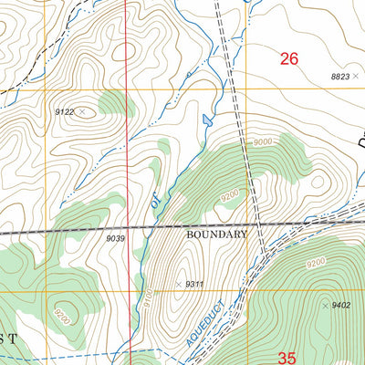 Spinney Mountain, CO FSTopo Legacy Preview 3
