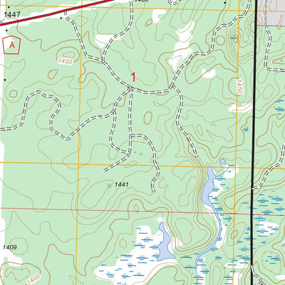 Spider Lake, WI FSTopo Legacy Preview 2