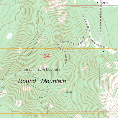 Spirit Lake East, ID FSTopo Legacy Preview 3