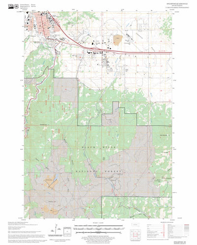Spearfish, SD FSTopo Legacy Preview 1