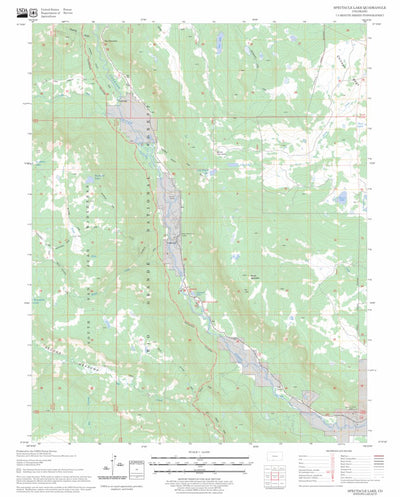 Spectacle Lake, CO FSTopo Legacy Preview 1