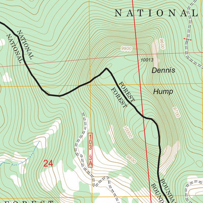 Spicer Peak, CO FSTopo Legacy Preview 3