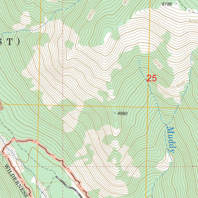 Spiral Butte, WA FSTopo Legacy Preview 3
