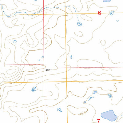 Split Rock Lake, MT FSTopo Legacy Preview 2