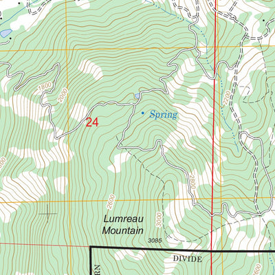 Springville, CA FSTopo Legacy Preview 3