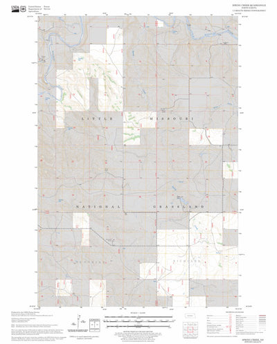 Spring Creek, ND FSTopo Legacy Preview 1