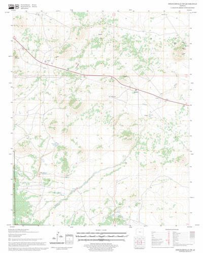 Springerville NW, AZ FSTopo Legacy Preview 1