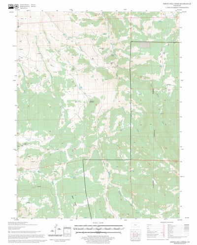Spring Hill Creek, CO FSTopo Legacy Preview 1