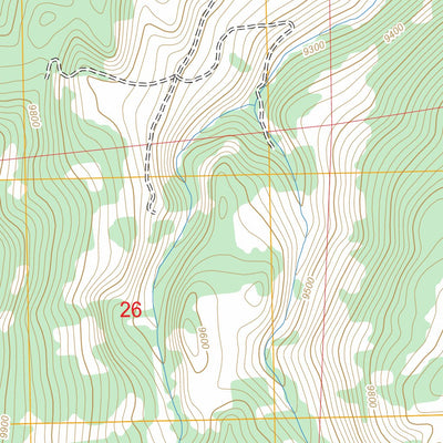 Spring Hill Creek, CO FSTopo Legacy Preview 2
