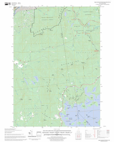 Squam Mountains, NH FSTopo Legacy Preview 1