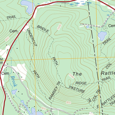 Squam Mountains, NH FSTopo Legacy Preview 3