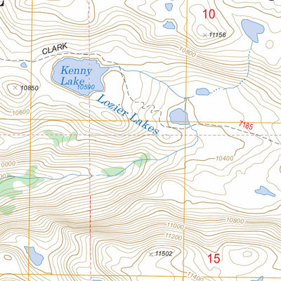 Squaretop Mountain, WY FSTopo Legacy Preview 2