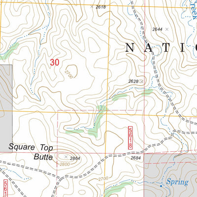 Square Top Butte, SD FSTopo Legacy Preview 3