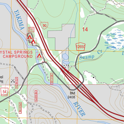 Stampede Pass, WA FSTopo Legacy Preview 2