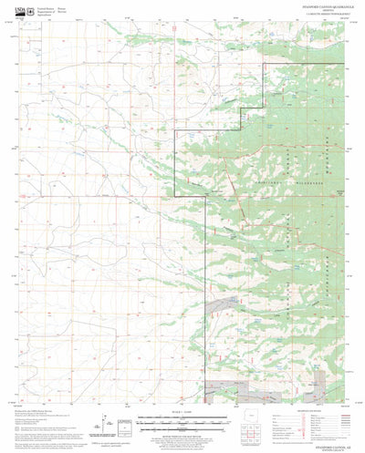 Stanford Canyon, AZ FSTopo Legacy Preview 1