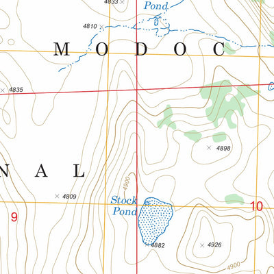 Steele Swamp, CA - OR FSTopo Legacy Preview 2