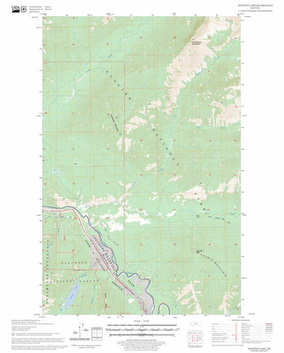 Stanton Lake, MT FSTopo Legacy Preview 1