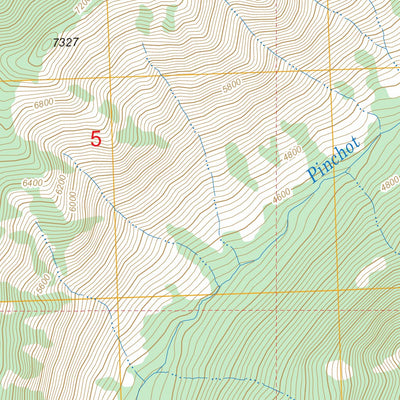 Stanton Lake, MT FSTopo Legacy Preview 3