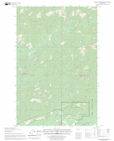 Stequaleho Creek, WA FSTopo Legacy Preview 1