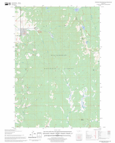 Stewart Mountain, MT FSTopo Legacy Preview 1