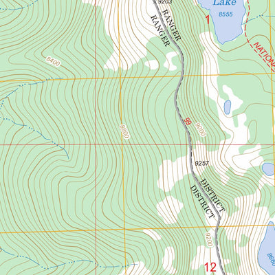 Stewart Mountain, MT FSTopo Legacy Preview 3