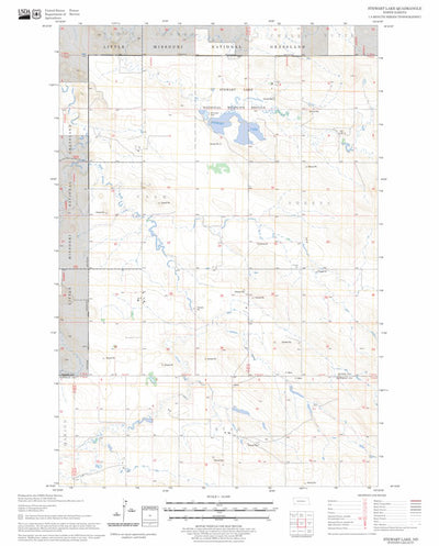 Stewart Lake, ND FSTopo Legacy Preview 1