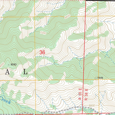 Station Peak, CA - NV FSTopo Legacy Preview 2