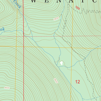 Stevens Pass, WA FSTopo Legacy Preview 2