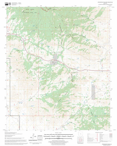 Stockton Pass, AZ FSTopo Legacy Preview 1