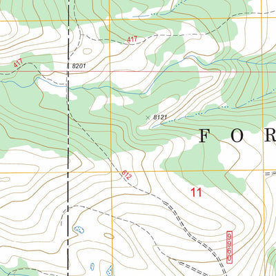 Stonehouse Mountain, MT FSTopo Legacy Preview 2