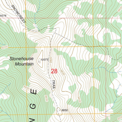 Stonehouse Mountain, MT FSTopo Legacy Preview 3
