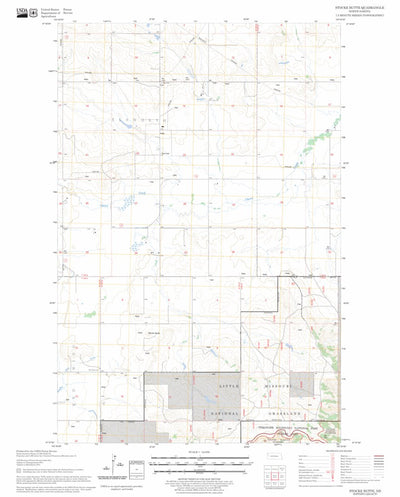 Stocke Butte, ND FSTopo Legacy Preview 1