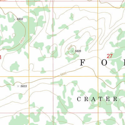 Strawberry Crater, AZ FSTopo Legacy Preview 2