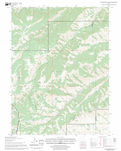 Strawberry Peak, UT FSTopo Legacy Preview 1