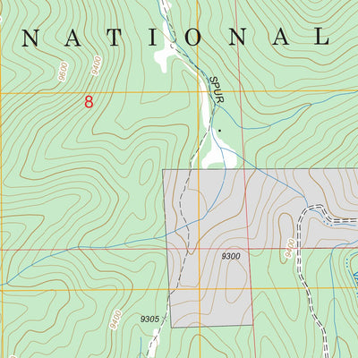 Strawberry Lake, CO FSTopo Legacy Preview 2