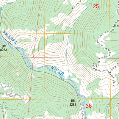 Strawberry Lake, CO FSTopo Legacy Preview 3