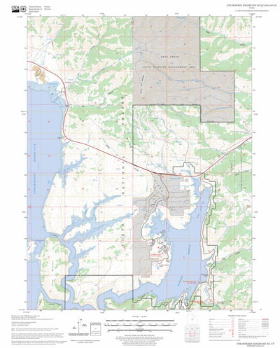 Strawberry Reservoir NE, UT FSTopo Legacy Preview 1