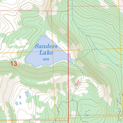 Stuart Peak, MT FSTopo Legacy Preview 2