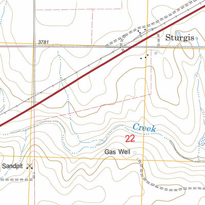 Sturgis, OK - CO FSTopo Legacy Preview 3