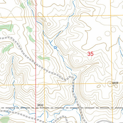 Stroud Creek, MT FSTopo Legacy Preview 2