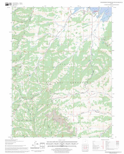 Strawberry Reservoir SW, UT FSTopo Legacy Preview 1