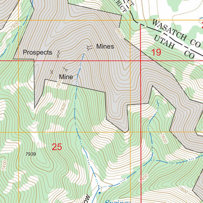 Strawberry Reservoir SW, UT FSTopo Legacy Preview 3